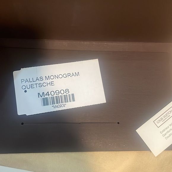 Authentic Louis Vuitton Paris Made In France Pallas M40908 Handbag purse Satchel - Picture 10 of 14